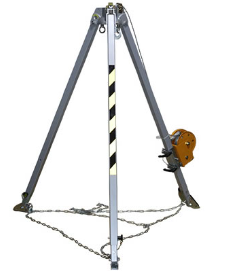 關于救援三腳架可伸縮支架的固定方法